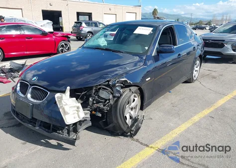 2006 BMW 525I z USA, uszkodzony, nr VIN WBANE53516CK87431